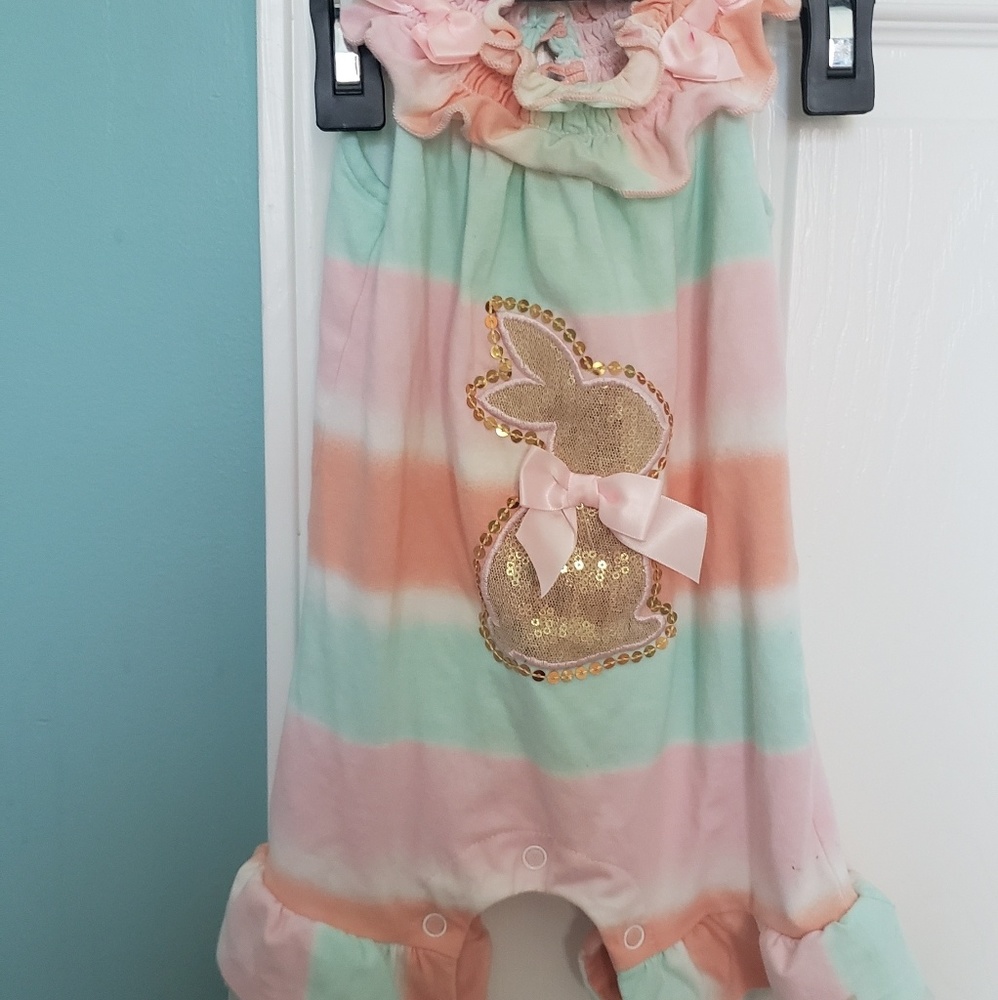 romper pastel colors